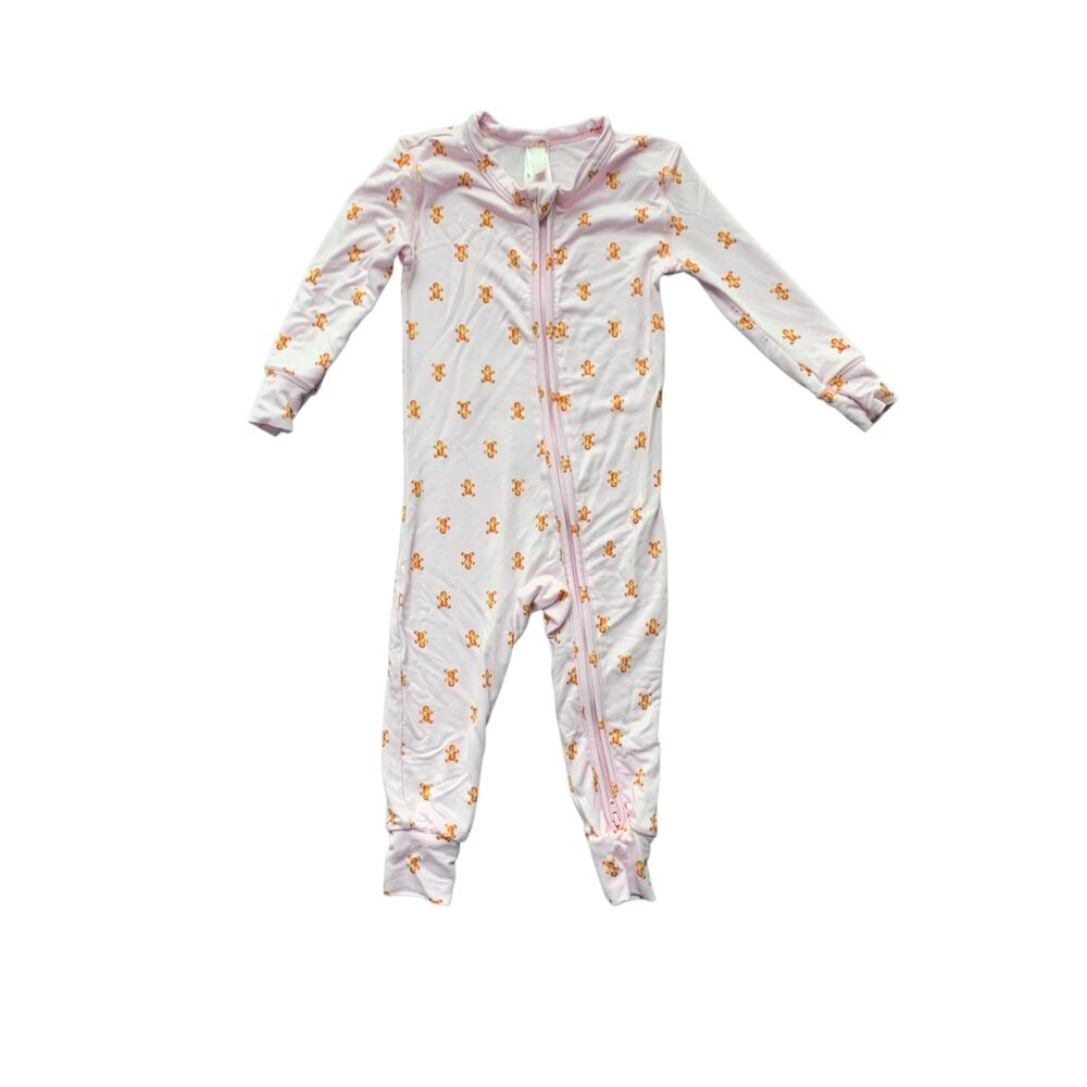 Skims Gingerbread Modal Zippy Pajamas
